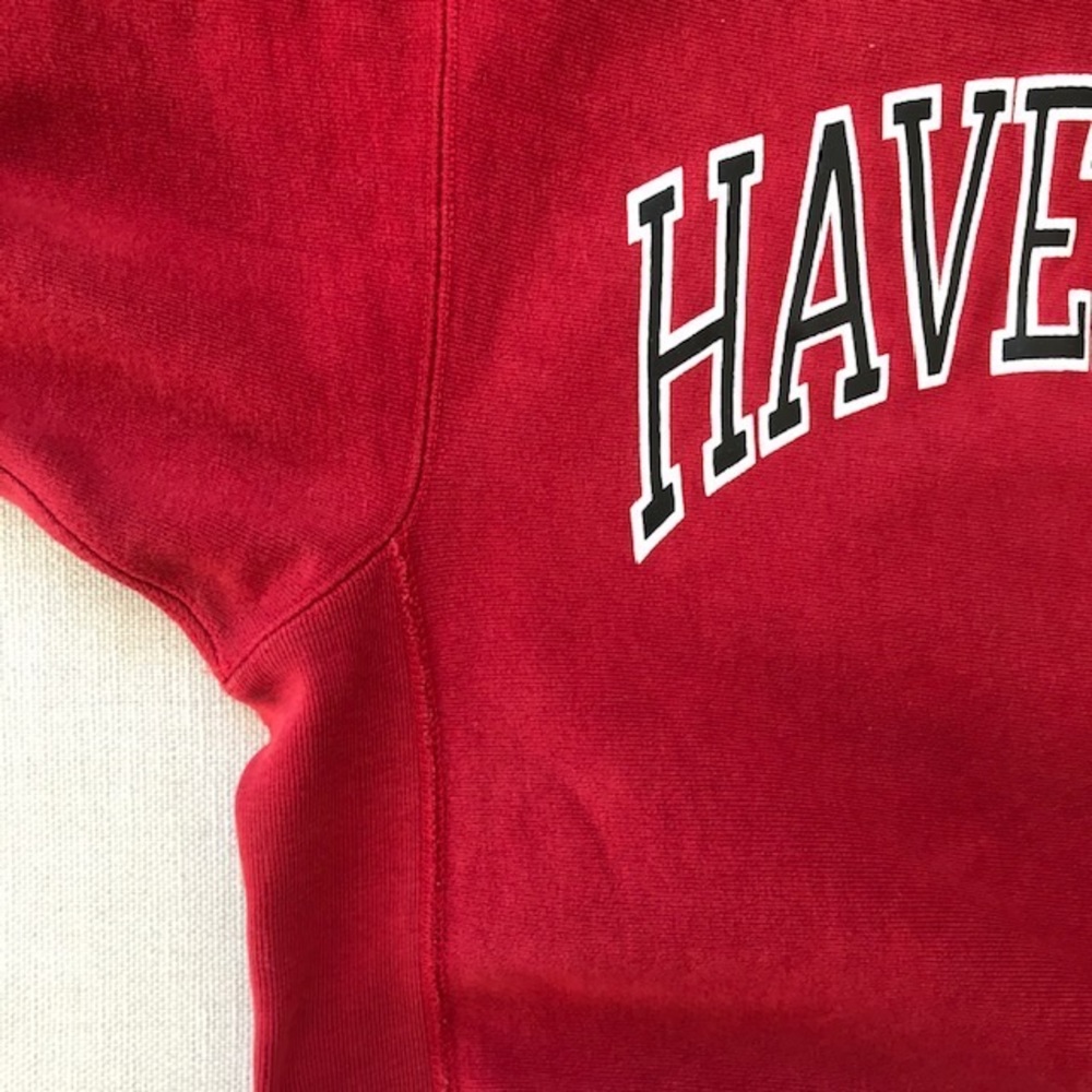 Vintage 1980s Haverford College Champion crew neck - Picture 11 of 11